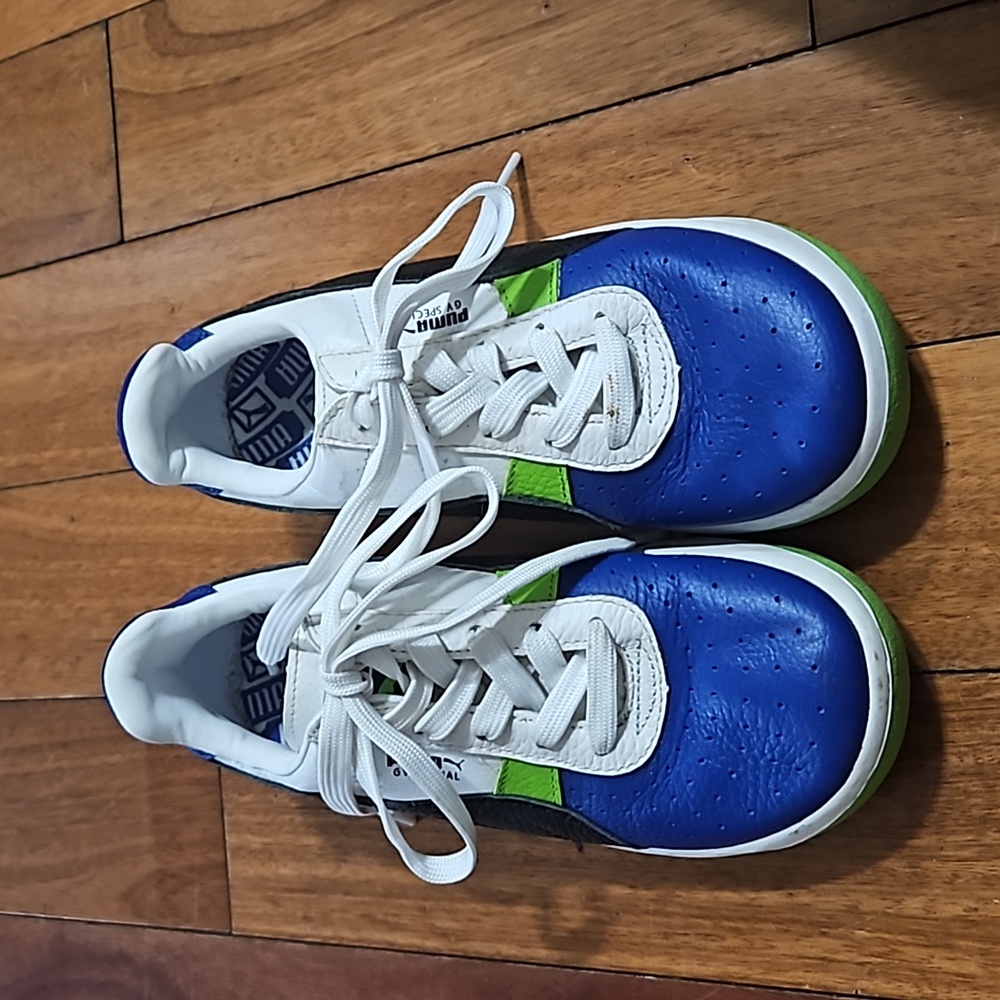 Kids multi color sneakers